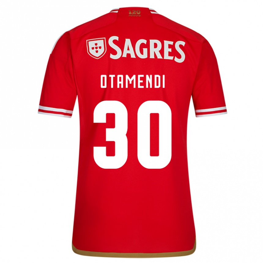 Mujer Fútbol Camiseta Nicolas Otamendi #30 Rojo 1ª Equipación 2023/24