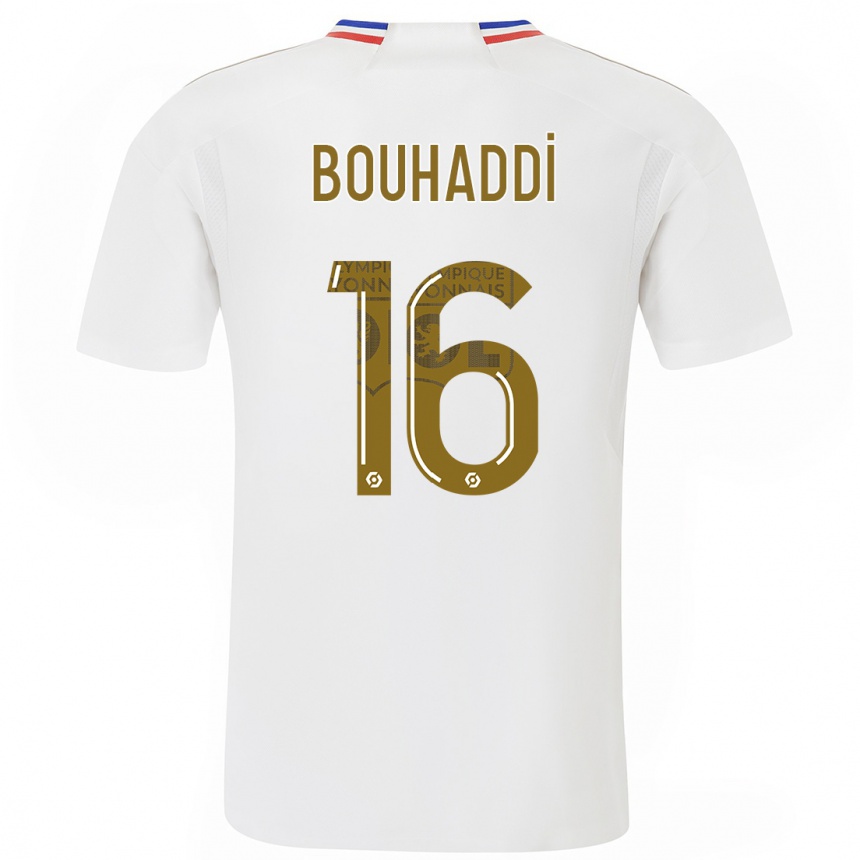 Mujer Fútbol Camiseta Sarah Bouhaddi #16 Blanco 1ª Equipación 2023/24