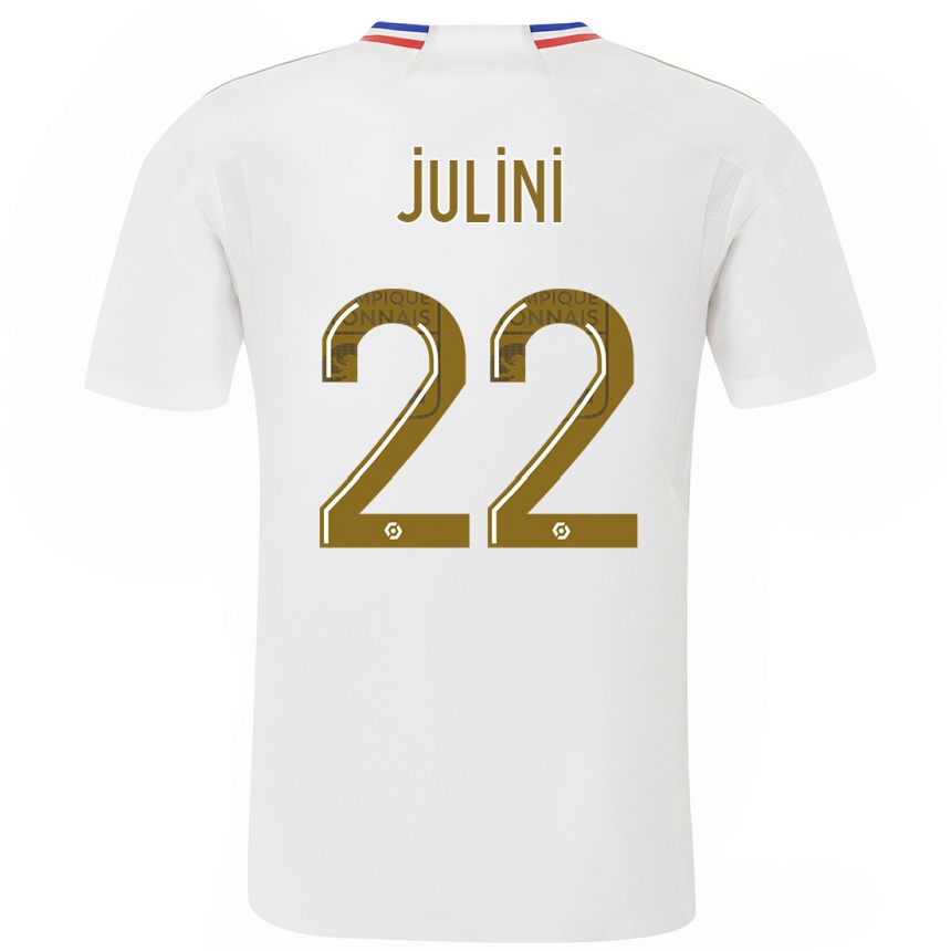 Mujer Fútbol Camiseta Sally Julini #22 Blanco 1ª Equipación 2023/24