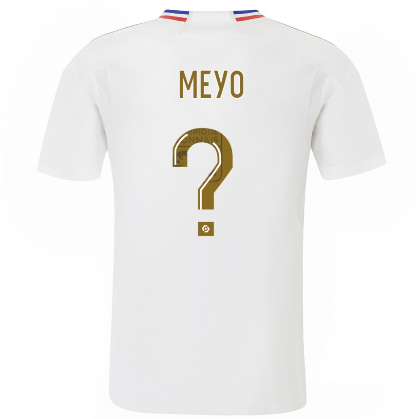 Mujer Fútbol Camiseta Bryan Meyo #0 Blanco 1ª Equipación 2023/24