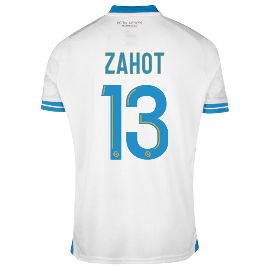 Mujer Fútbol Camiseta Sarah Zahot #13 Blanco 1ª Equipación 2023/24