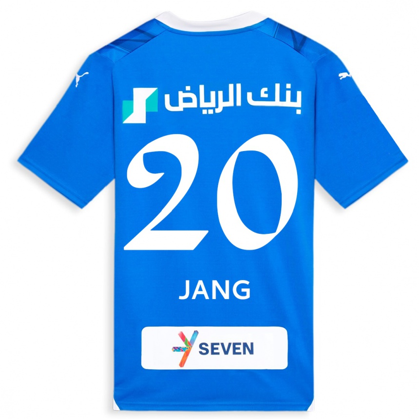 Mujer Fútbol Camiseta Hyun-Soo Jang #20 Azul 1ª Equipación 2023/24