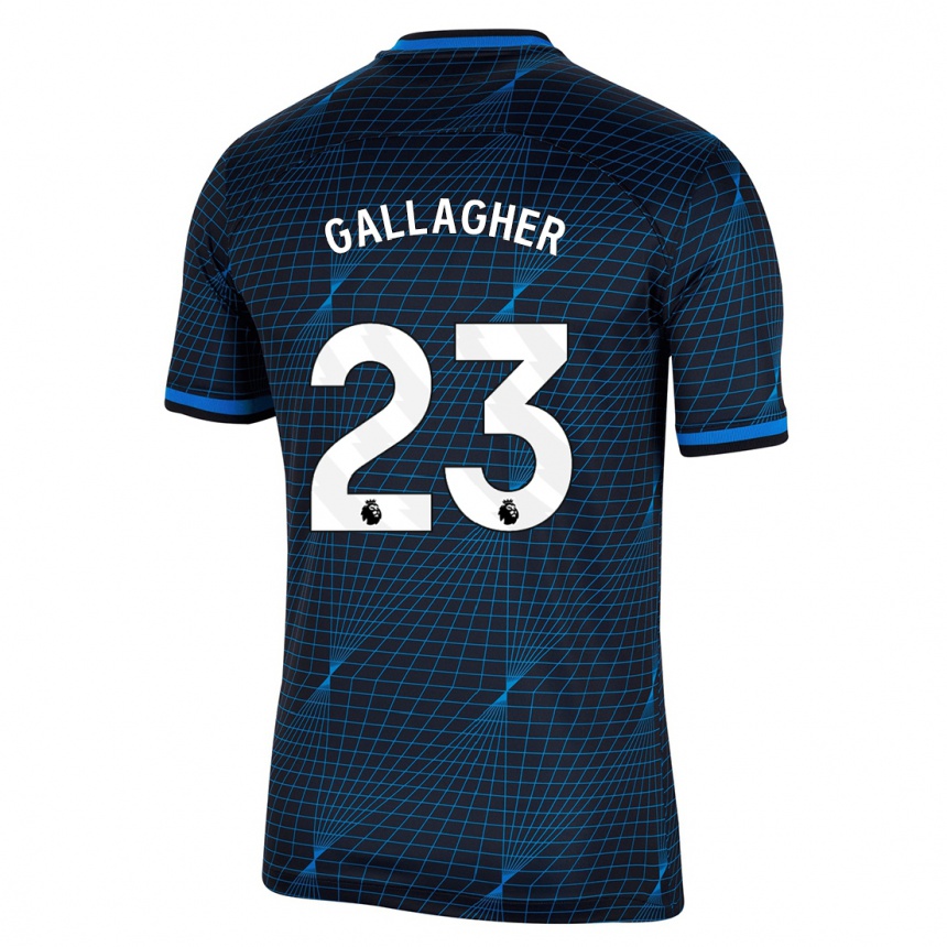 Mujer Fútbol Camiseta Conor Gallagher #23 Azul Oscuro 2ª Equipación 2023/24