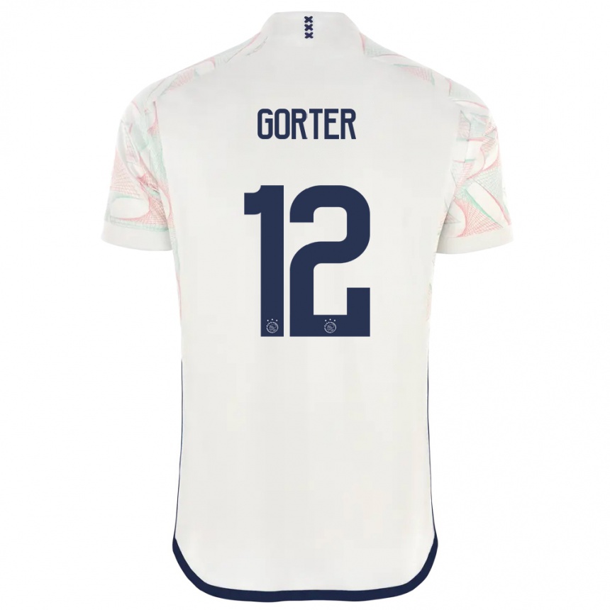 Mujer Fútbol Camiseta Jay Gorter #12 Blanco 2ª Equipación 2023/24