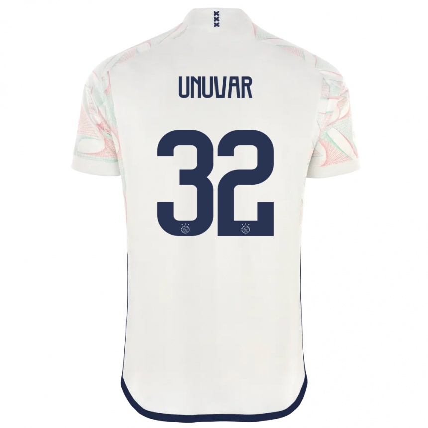 Mujer Fútbol Camiseta Naci Unuvar #32 Blanco 2ª Equipación 2023/24