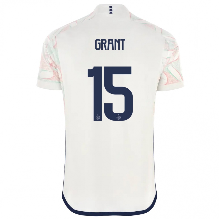 Mujer Fútbol Camiseta Chasity Grant #15 Blanco 2ª Equipación 2023/24