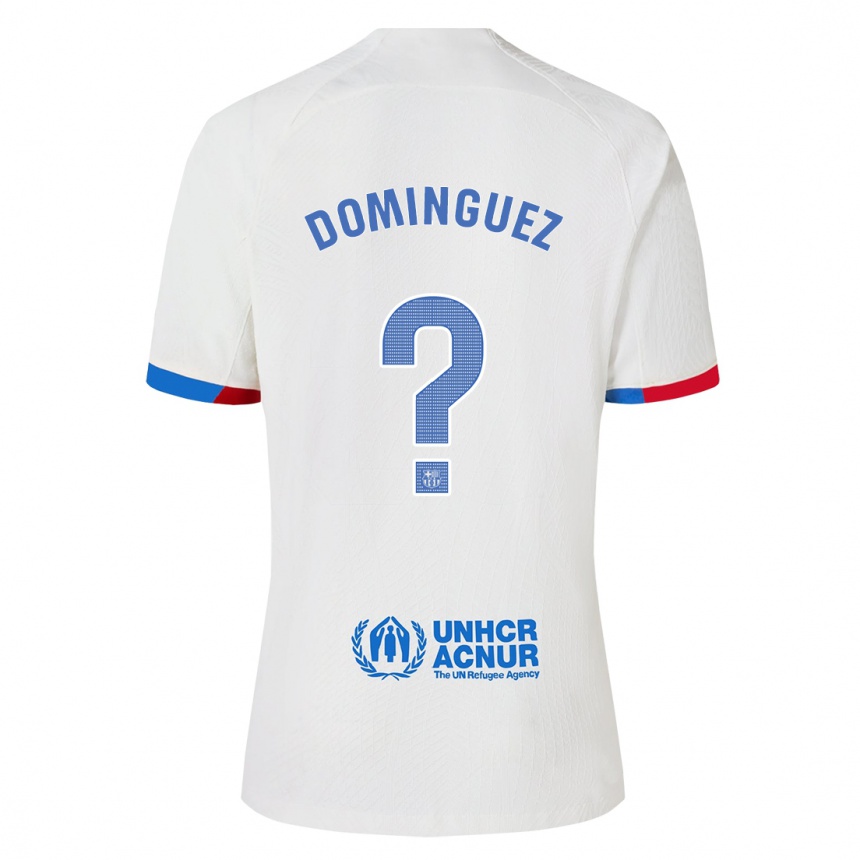 Mujer Fútbol Camiseta Sergi Dominguez #0 Blanco 2ª Equipación 2023/24