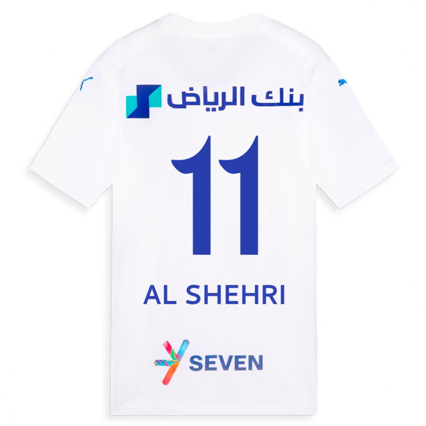 Mujer Fútbol Camiseta Saleh Al-Shehri #11 Blanco 2ª Equipación 2023/24