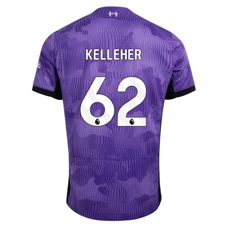 Mujer Fútbol Camiseta Caoimhin Kelleher #62 Púrpura Equipación Tercera 2023/24