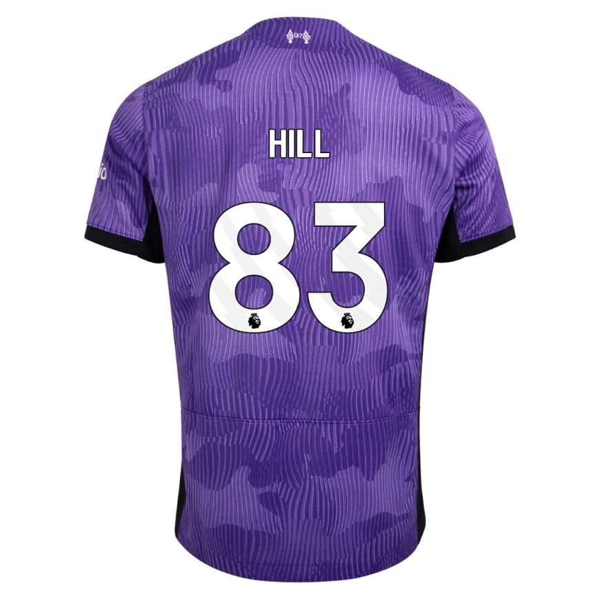 Mujer Fútbol Camiseta Thomas Hill #83 Púrpura Equipación Tercera 2023/24