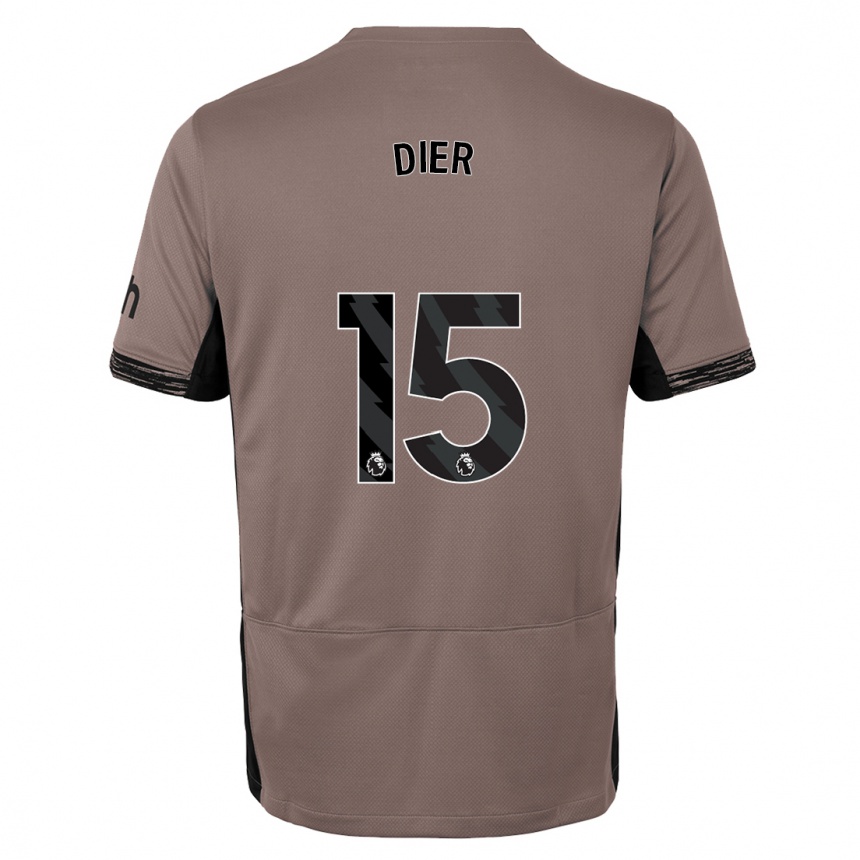 Mujer Fútbol Camiseta Eric Dier #15 Beige Obscuro Equipación Tercera 2023/24