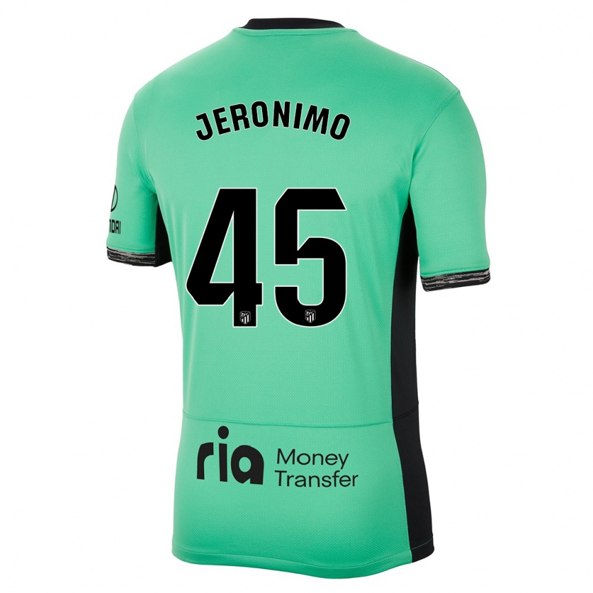 Mujer Fútbol Camiseta Isaiah Jeronimo #45 Primavera Verde Equipación Tercera 2023/24