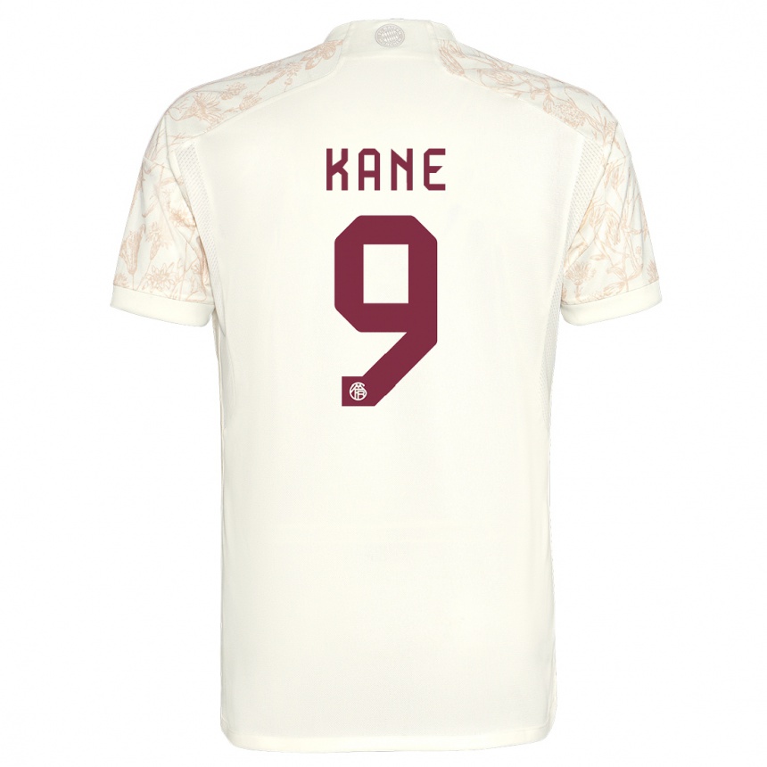 Mujer Fútbol Camiseta Harry Kane #9 Blanquecino Equipación Tercera 2023/24