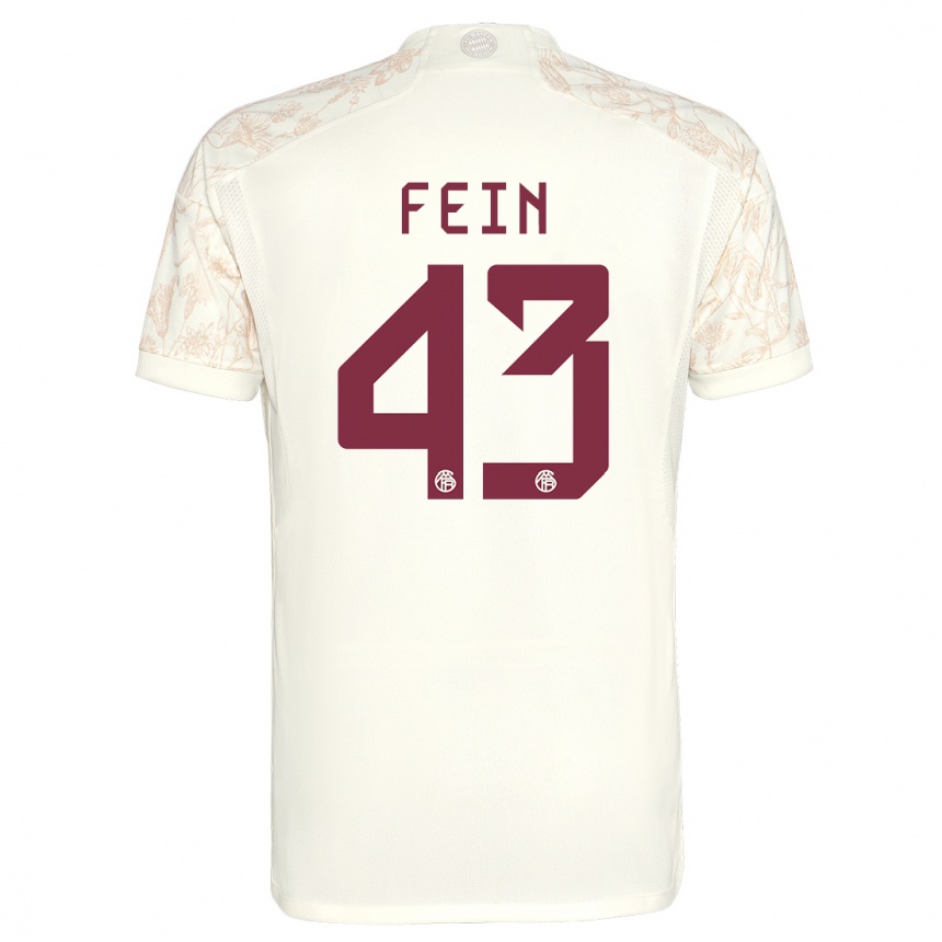Mujer Fútbol Camiseta Adrian Fein #43 Blanquecino Equipación Tercera 2023/24