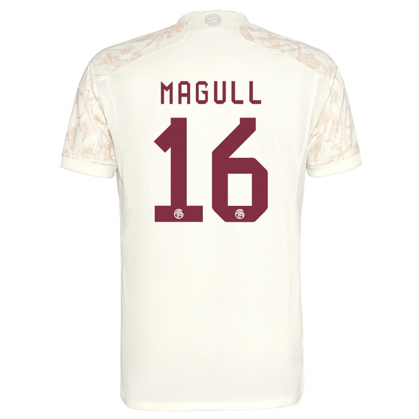 Mujer Fútbol Camiseta Lina Magull #16 Blanquecino Equipación Tercera 2023/24