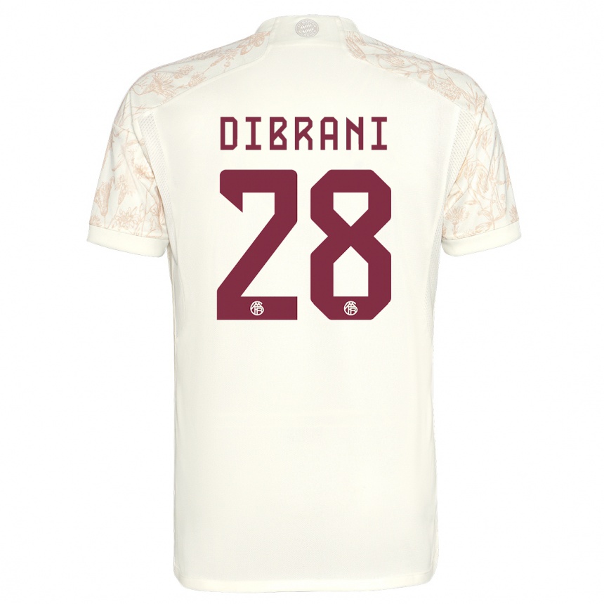 Mujer Fútbol Camiseta Benjamin Dibrani #28 Blanquecino Equipación Tercera 2023/24