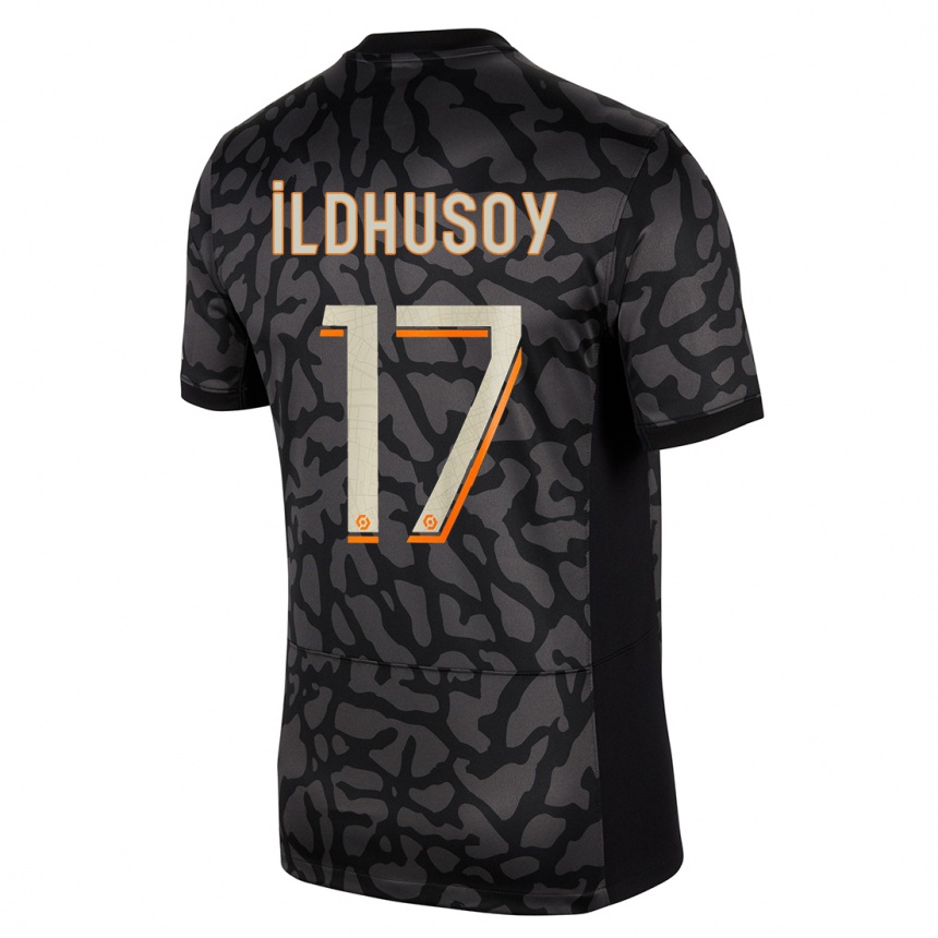 Mujer Fútbol Camiseta Celin Bizet Ildhusoy #17 Negro Equipación Tercera 2023/24