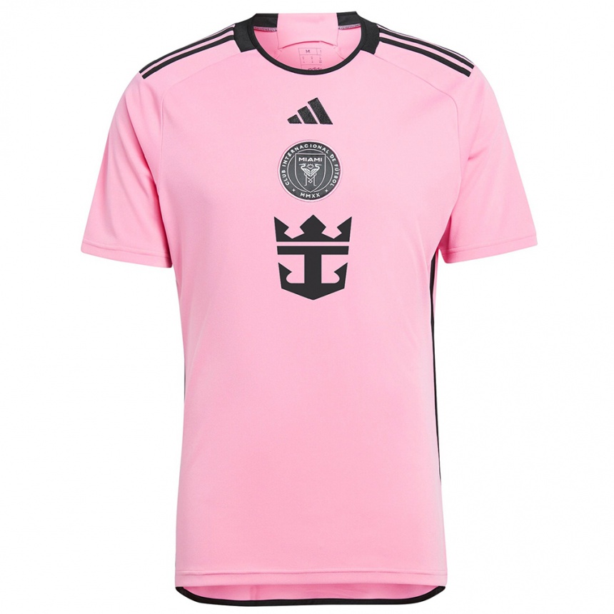 Niño Fútbol Camiseta Sebastián Otero #0 Rosa 1ª Equipación 2024/25