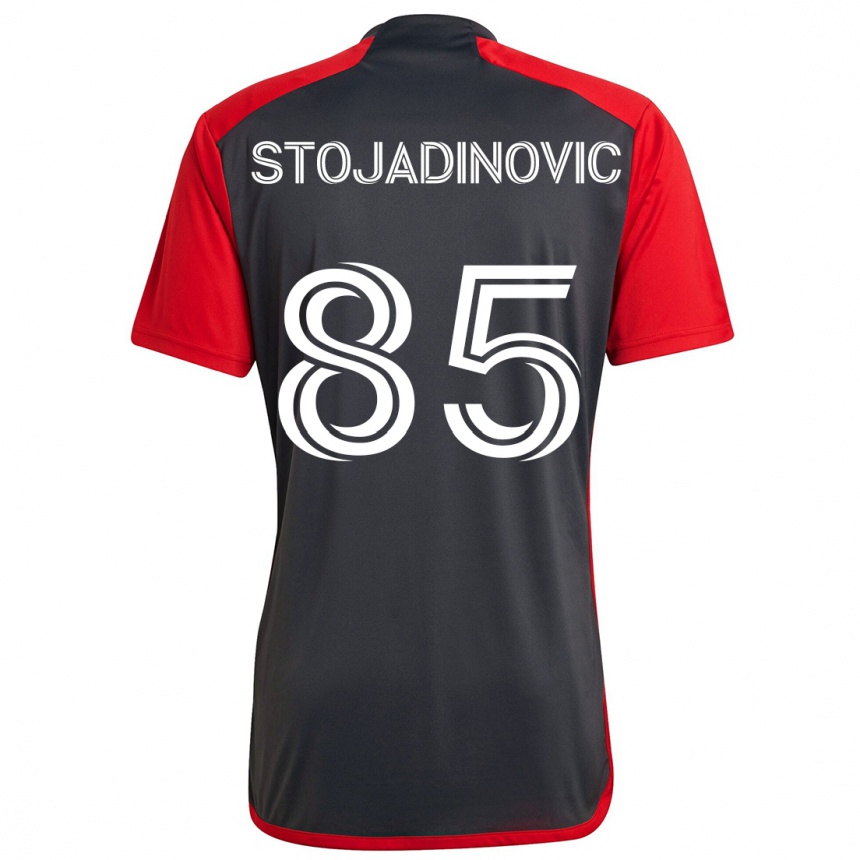 Niño Fútbol Camiseta Marko Stojadinovic #85 Rojo Grayn 1ª Equipación 2024/25