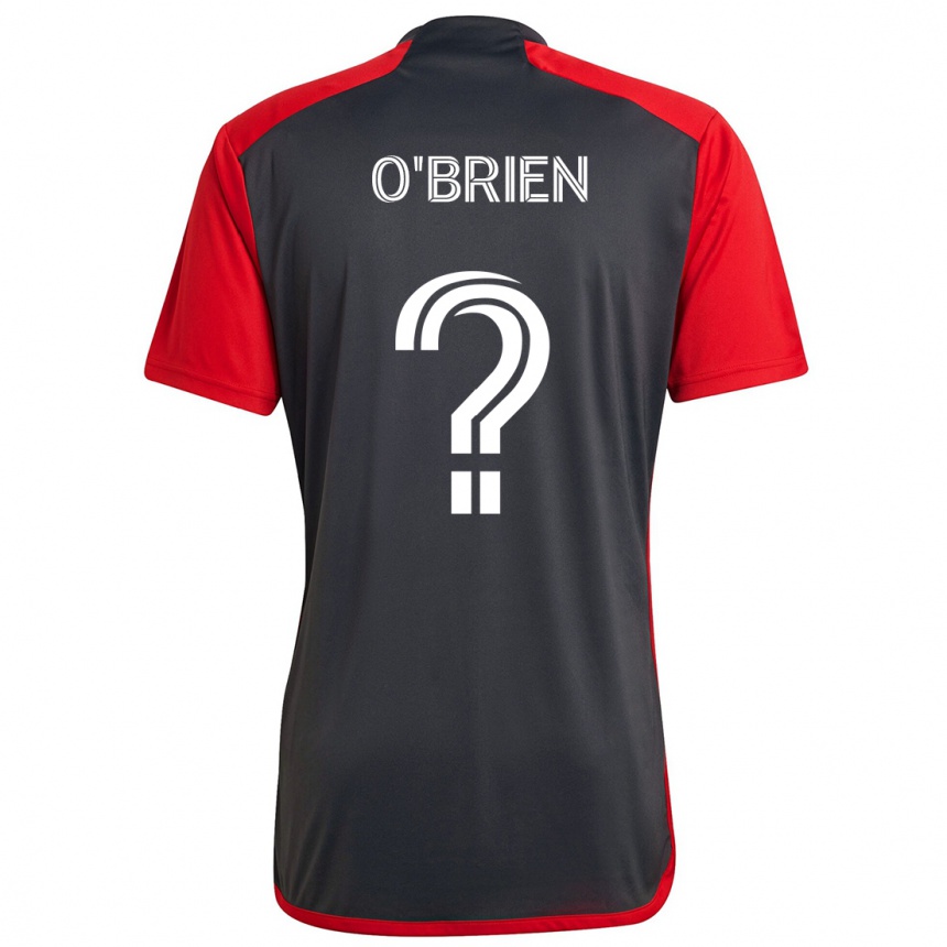 Niño Fútbol Camiseta Alexander O'brien #0 Rojo Grayn 1ª Equipación 2024/25