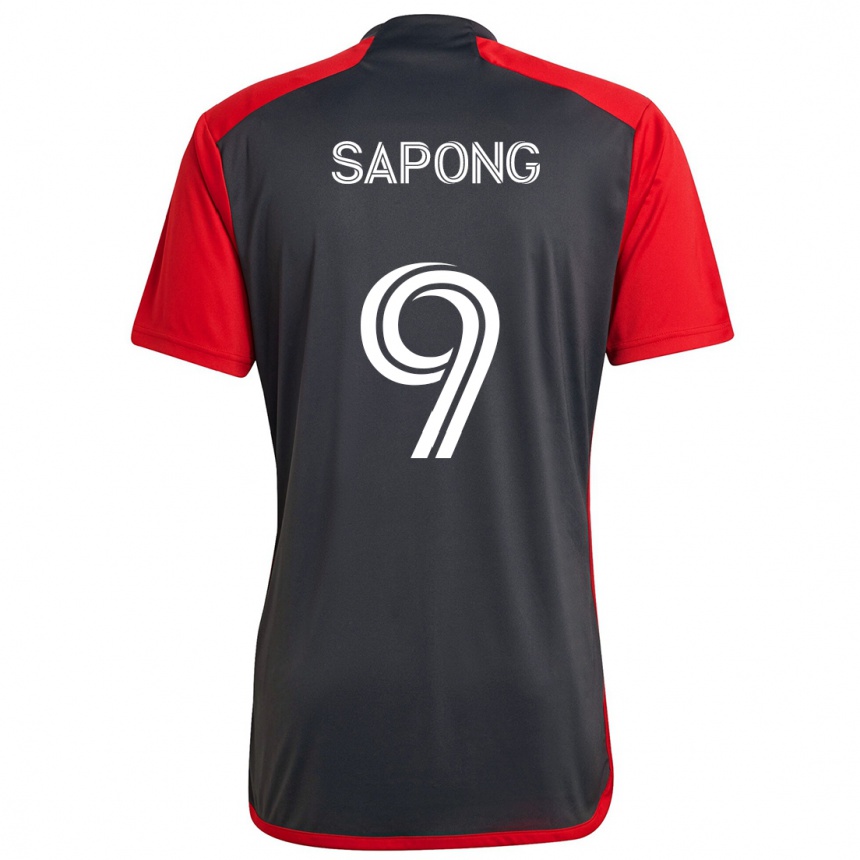 Niño Fútbol Camiseta C.j. Sapong #9 Rojo Grayn 1ª Equipación 2024/25