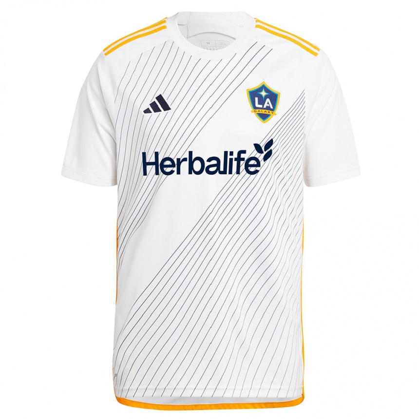 Niño Fútbol Camiseta Maya Yoshida #4 Blanco Amarillo 1ª Equipación 2024/25