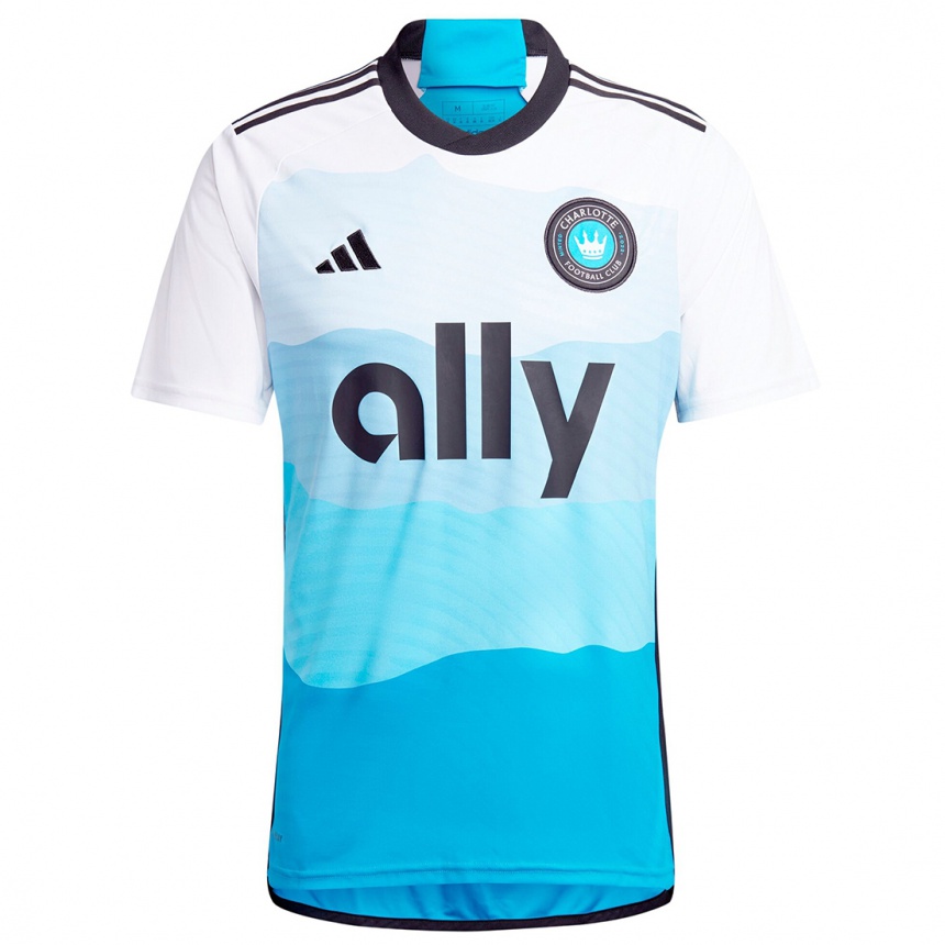 Niño Fútbol Camiseta Nathan Byrne #14 Azul Blanco 1ª Equipación 2024/25