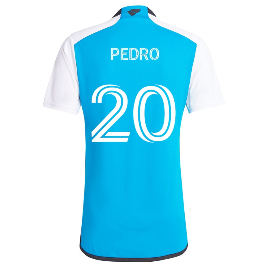 Niño Fútbol Camiseta João Pedro #20 Azul Blanco 1ª Equipación 2024/25