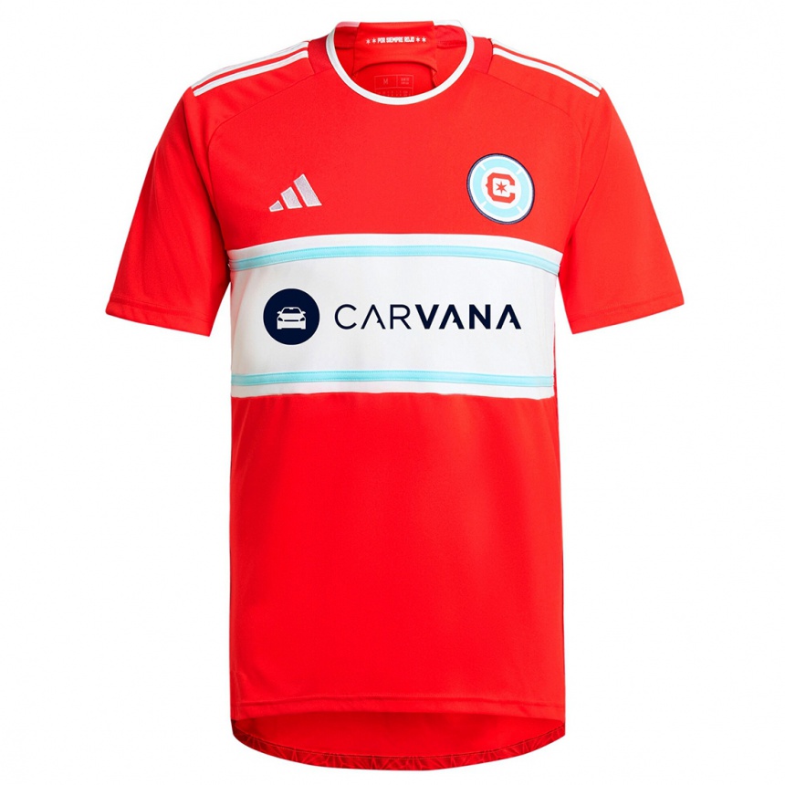 Niño Fútbol Camiseta Kendall Burks #27 Rojo Blanco 1ª Equipación 2024/25