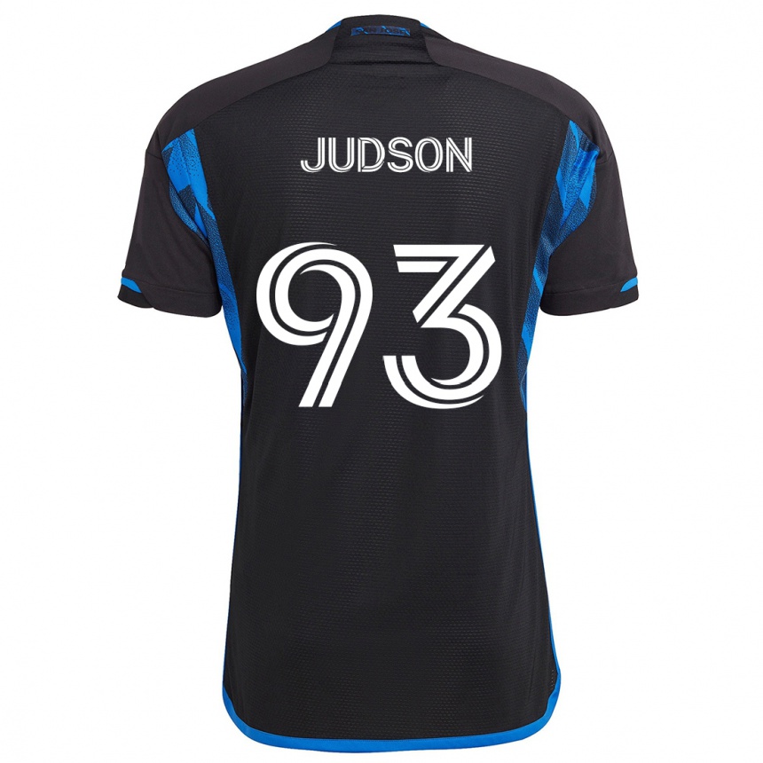 Niño Fútbol Camiseta Judson #93 Azul Negro 1ª Equipación 2024/25