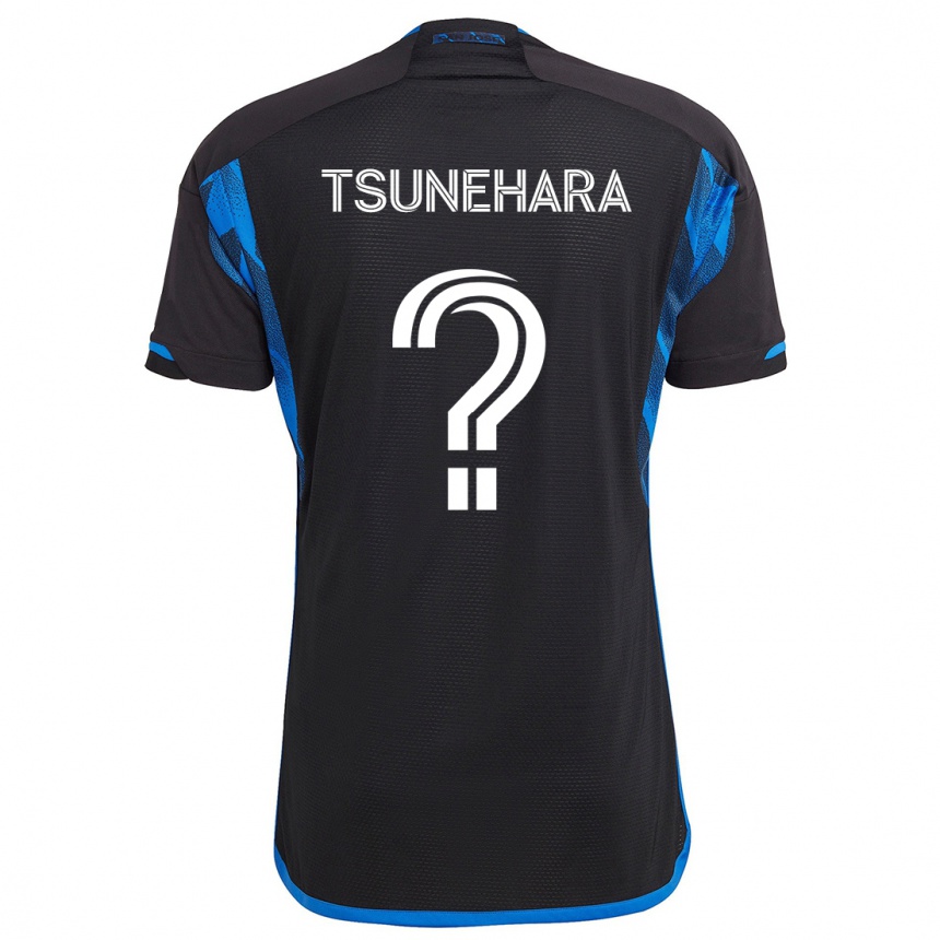 Niño Fútbol Camiseta Roka Tsunehara #0 Azul Negro 1ª Equipación 2024/25