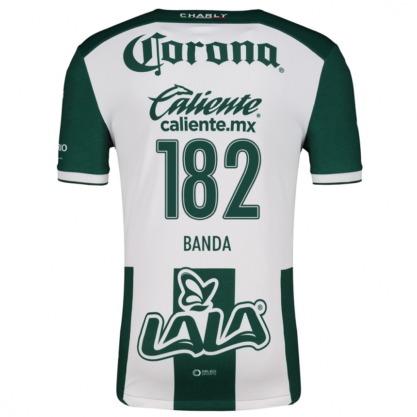 Niño Fútbol Camiseta Iker Banda #182 Verde Blanco 1ª Equipación 2024/25