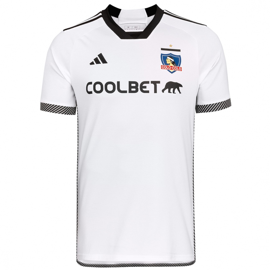 Niño Fútbol Camiseta Yessenia López #1 Blanco Negro 1ª Equipación 2024/25