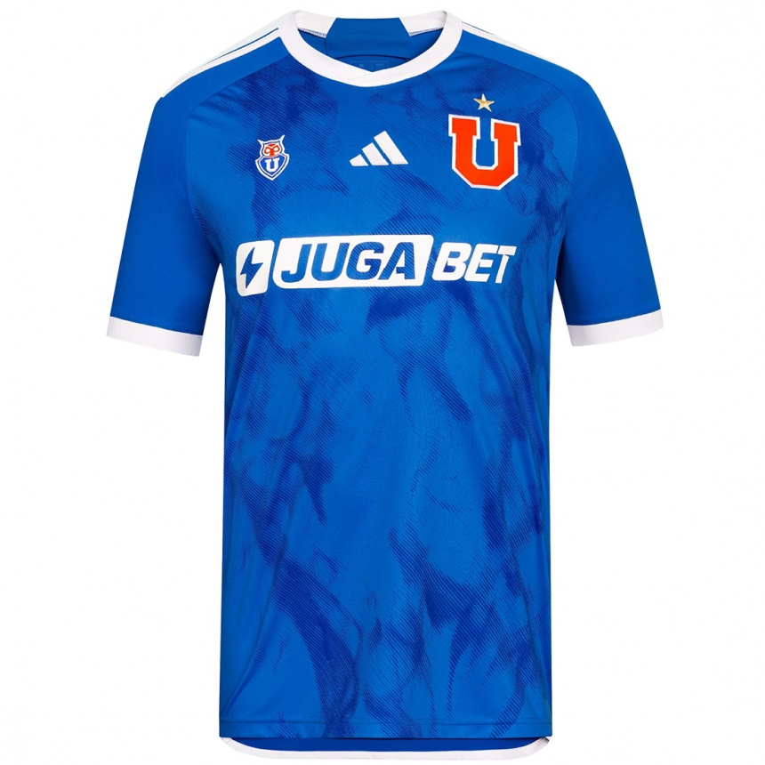 Niño Fútbol Camiseta Fabián Hormazábal #17 Azul Blanco 1ª Equipación 2024/25