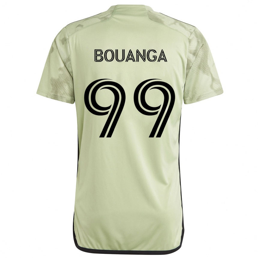 Niño Fútbol Camiseta Denis Bouanga #99 Verde Claro 2ª Equipación 2024/25