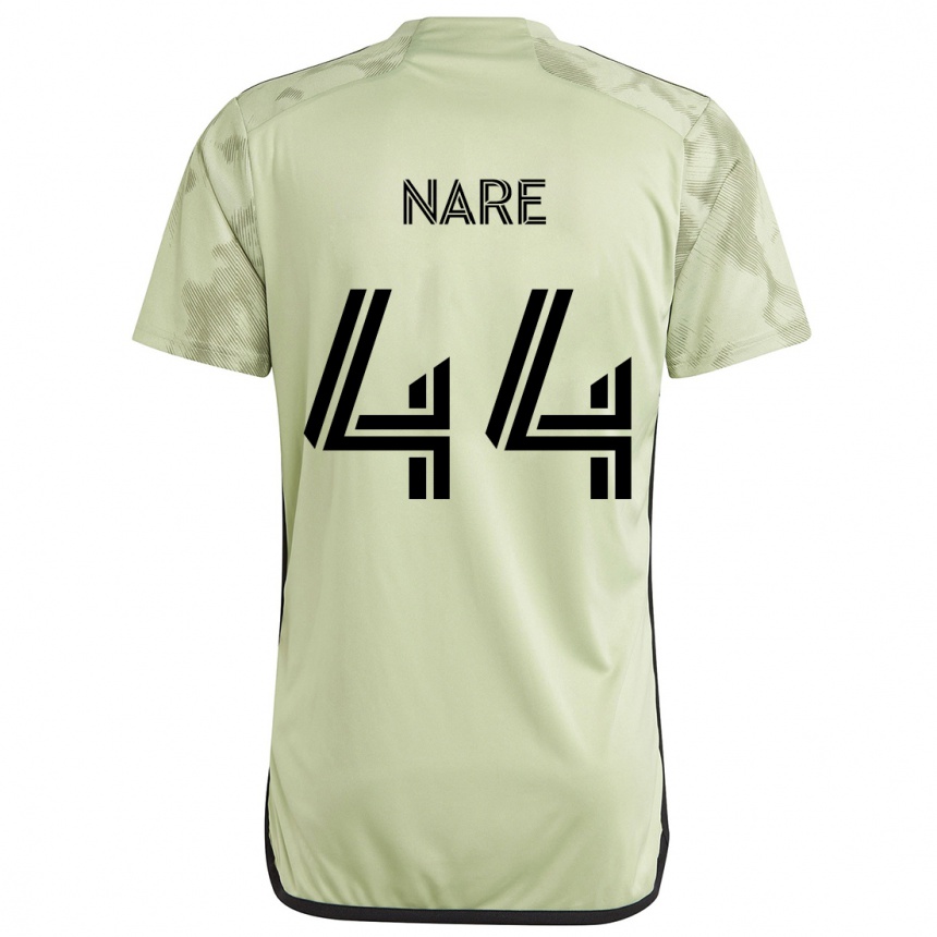 Niño Fútbol Camiseta Thabo Nare #44 Verde Claro 2ª Equipación 2024/25