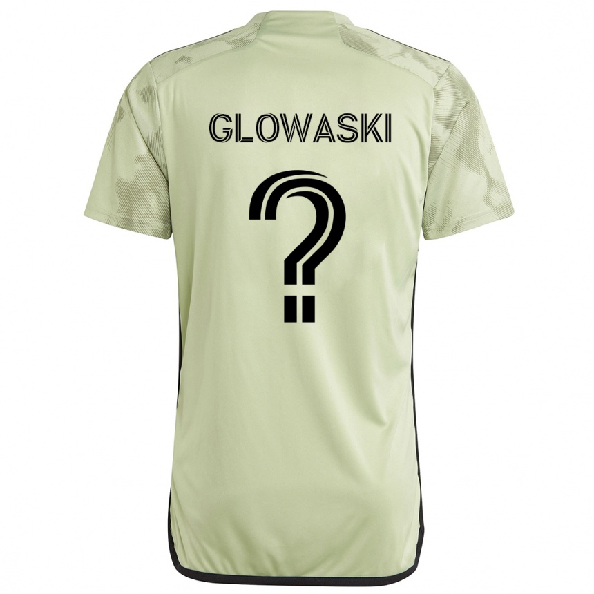 Niño Fútbol Camiseta Dylan Glowaski #0 Verde Claro 2ª Equipación 2024/25