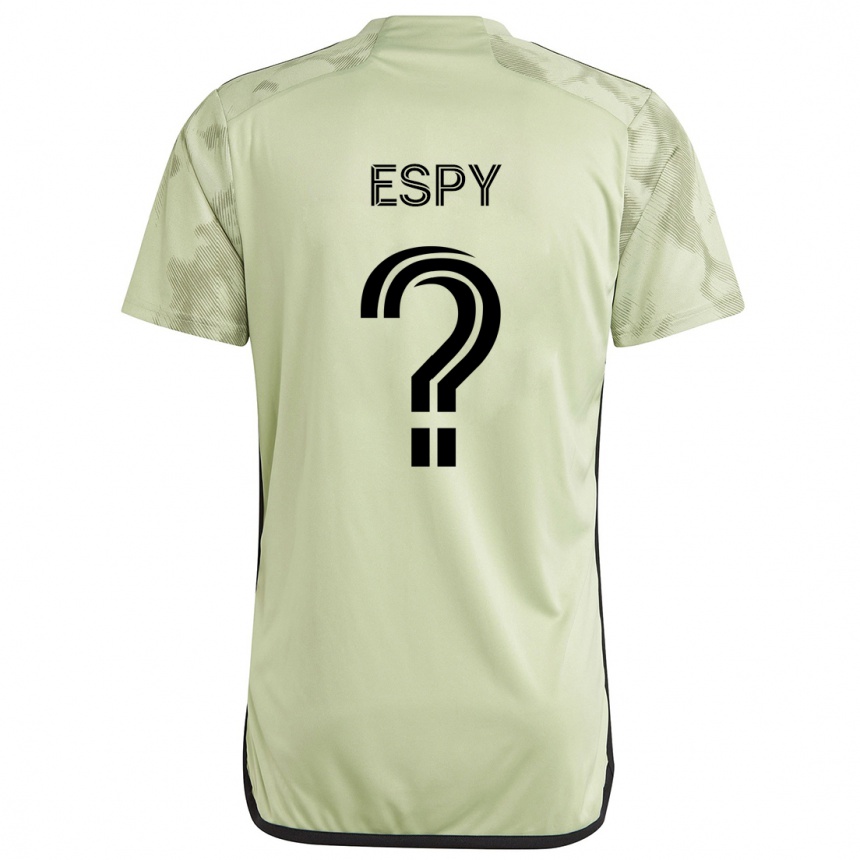 Niño Fútbol Camiseta Tyson Espy #0 Verde Claro 2ª Equipación 2024/25