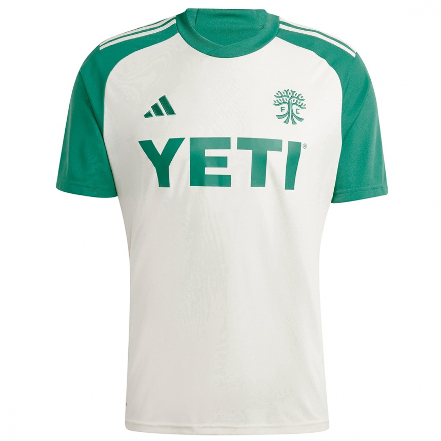 Niño Fútbol Camiseta Viggo Ortiz #0 Colores Tostados Verde 2ª Equipación 2024/25