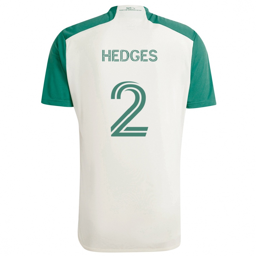 Niño Fútbol Camiseta Matt Hedges #2 Colores Tostados Verde 2ª Equipación 2024/25