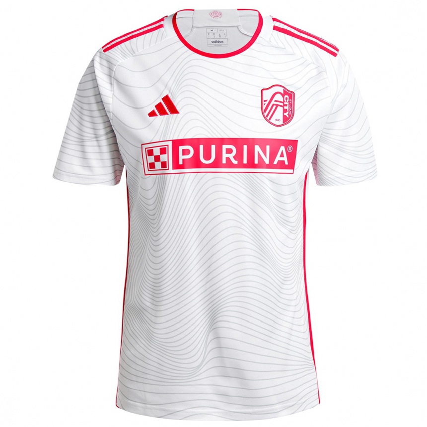 Niño Fútbol Camiseta Selmir Pidro #0 Blanco Rojo 2ª Equipación 2024/25