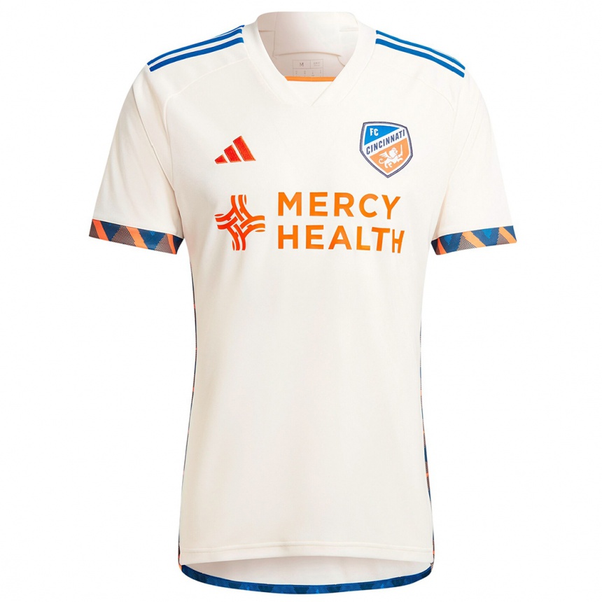 Niño Fútbol Camiseta Ian Murphy #32 Blanco Naranja 2ª Equipación 2024/25