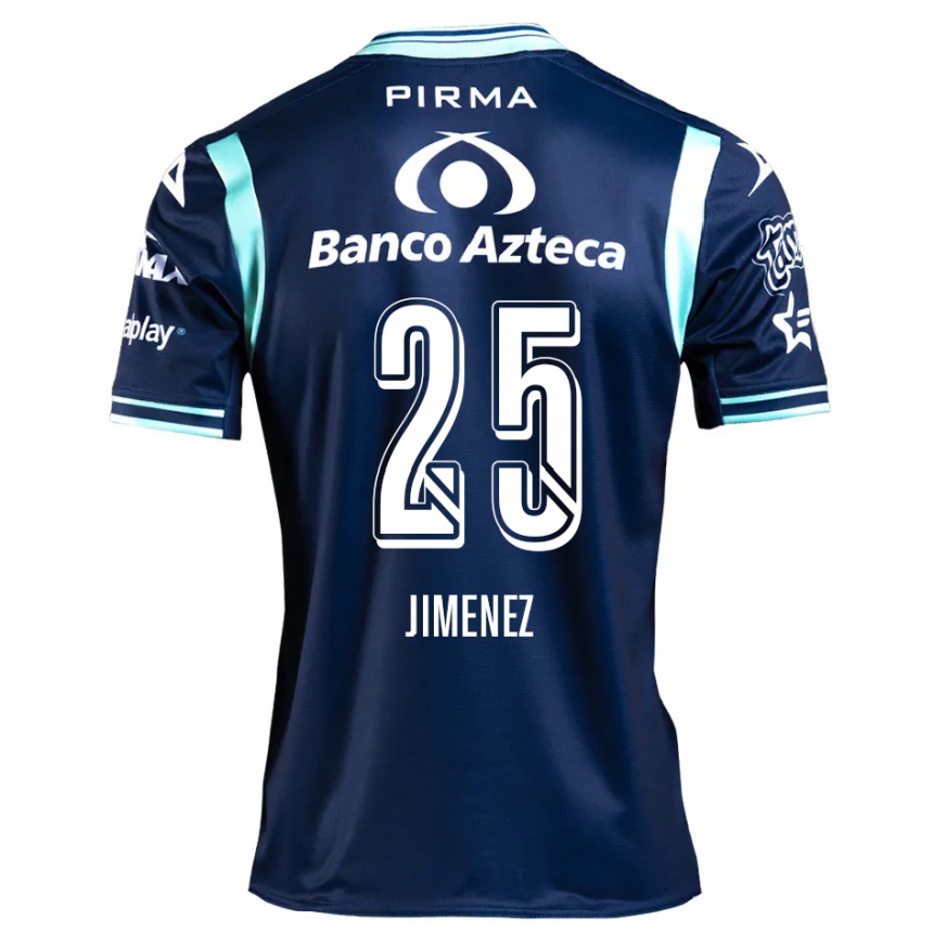 Niño Fútbol Camiseta Miguel Jiménez #25 Azul Marino 2ª Equipación 2024/25