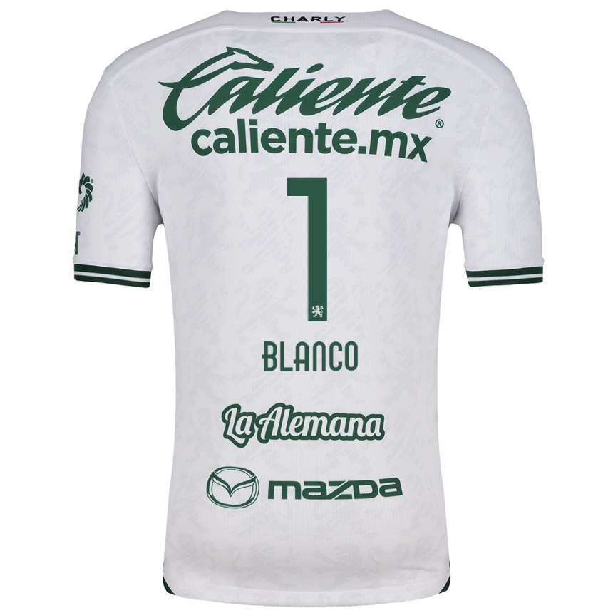 Niño Fútbol Camiseta Alfonso Blanco #1 Blanco Verde 2ª Equipación 2024/25