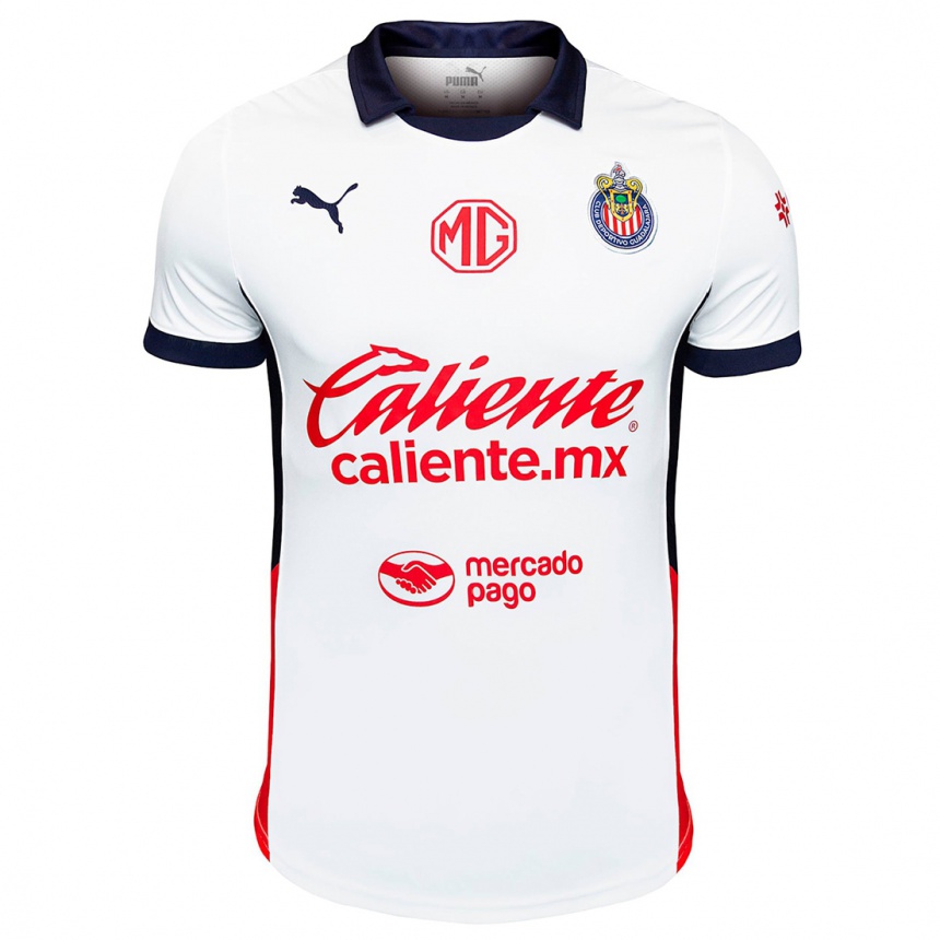 Niño Fútbol Camiseta Zinedine Hernández #233 Blanco Rojo Azul 2ª Equipación 2024/25