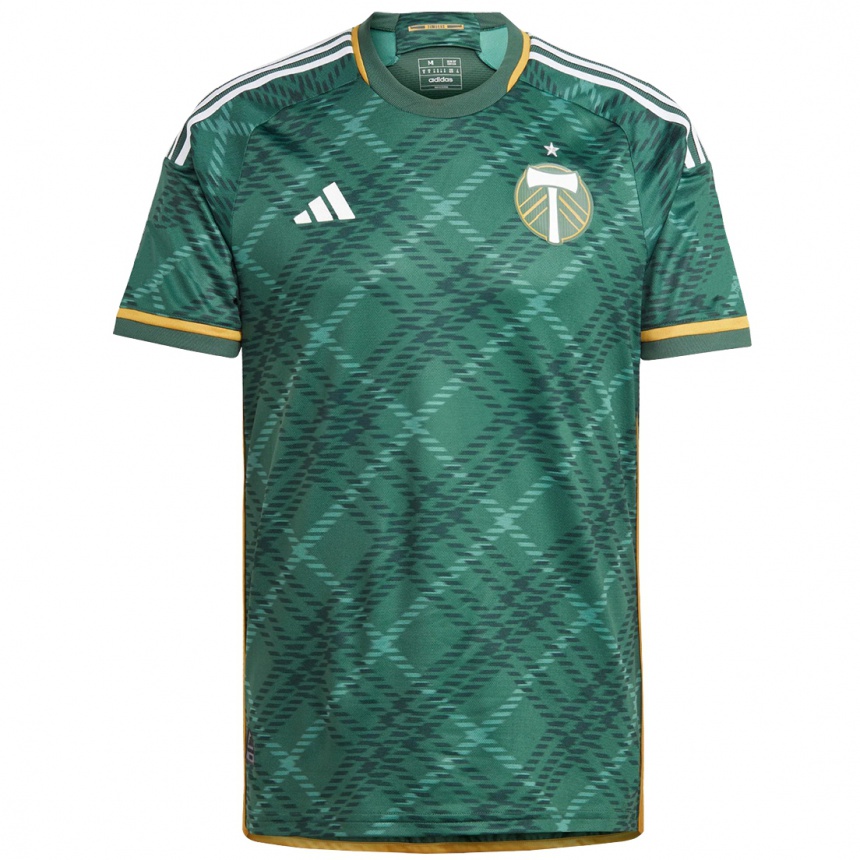 Hombre Fútbol Camiseta Dario Zuparic #13 Verde Naranja 1ª Equipación 2024/25