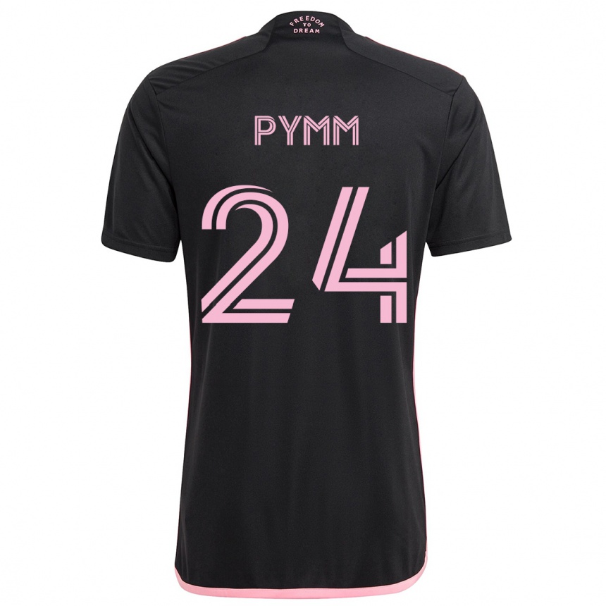 Hombre Fútbol Camiseta Jack Pymm #24 Negro 2ª Equipación 2024/25