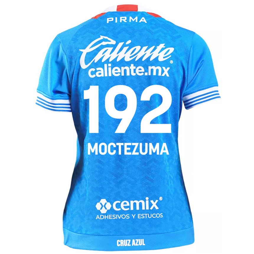 Niño Fútbol Camiseta Brayan Moctezuma #192 Cielo Azul 1ª Equipación 2024/25