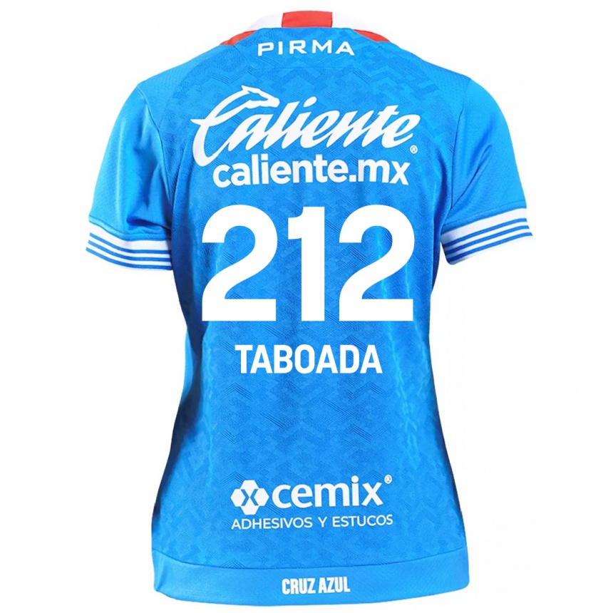 Niño Fútbol Camiseta Víctor Taboada #212 Cielo Azul 1ª Equipación 2024/25