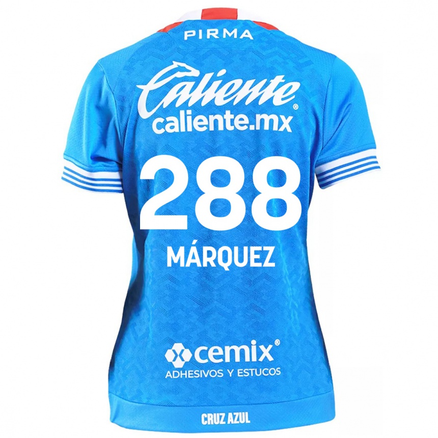 Niño Fútbol Camiseta Víctor Márquez #288 Cielo Azul 1ª Equipación 2024/25